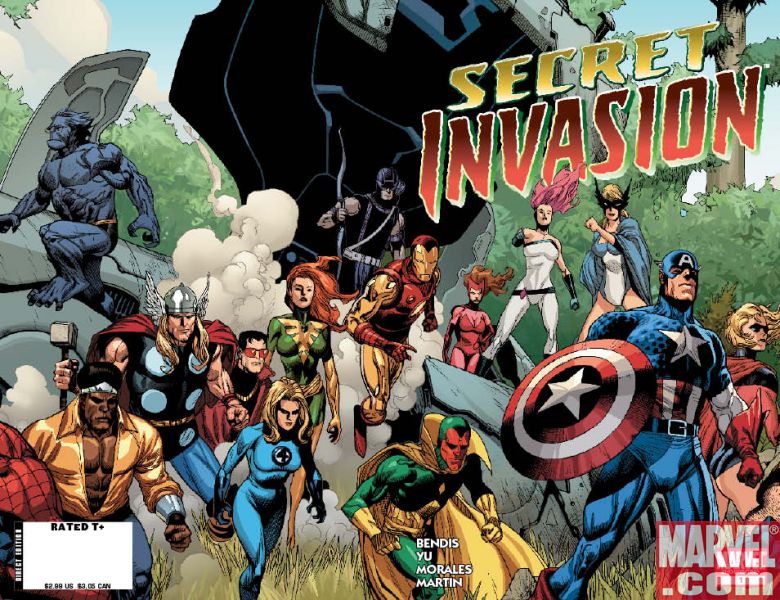 Secret Invasion es una linea de cómics del Universo de Marvel