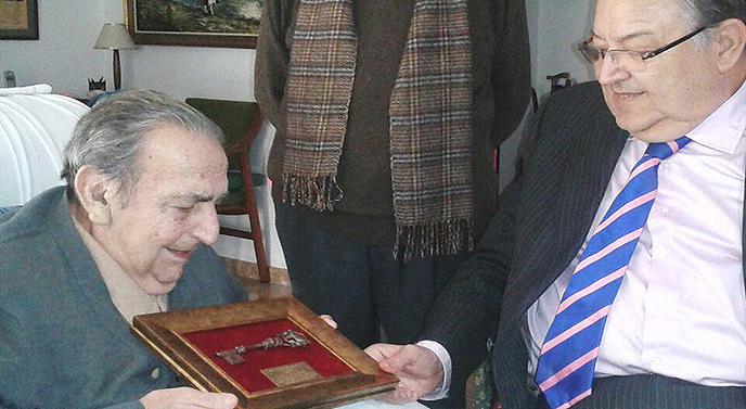 Pedro Buenaventura, homenajeado