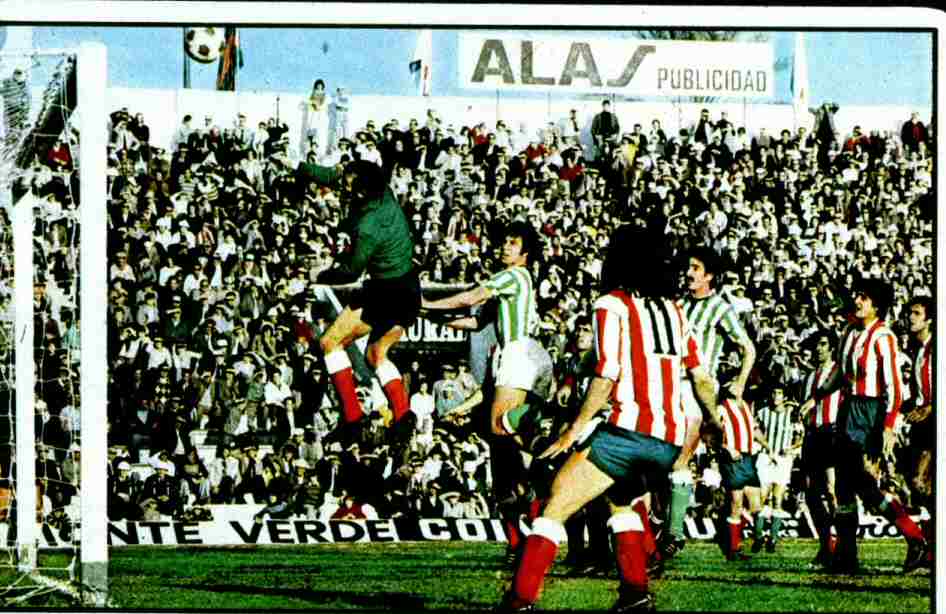 Betis-Atlético de Madrid Liga 1975 - Historia del Real Betis