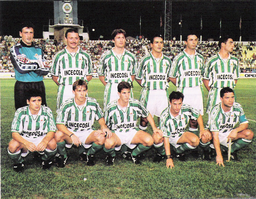 POSTER DE FUTBOL ANTIGUO DE 1994 1995 DEL EQUIPO REAL ZARAGOZA
