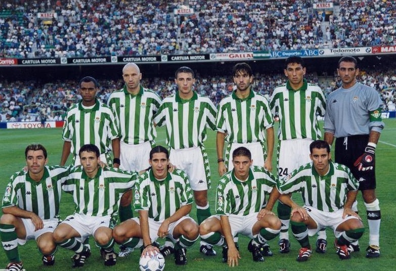 Historia del Real Betis Alineación Betis-Espanyol Liga 2001 - Historia Real Betis