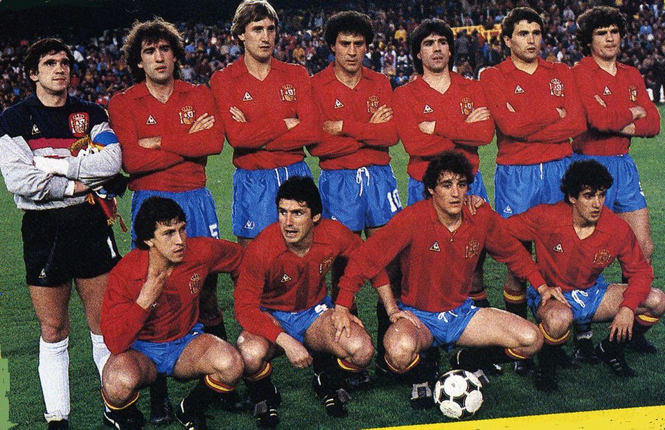 Historia del Real en la selección. Valencia 1984. - Historia del