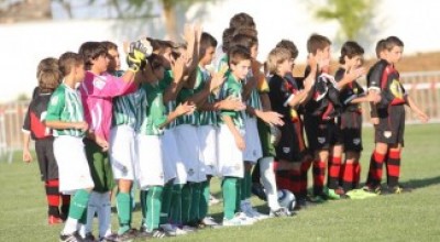 Rubén Sánchez y Miguel Ramírez, alevines convocados por la Selección Andaluza de Fútbol.