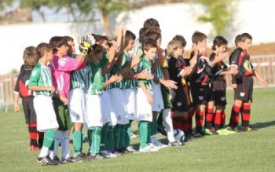 Rubén Sánchez y Miguel Ramírez, alevines convocados por la Selección Andaluza de Fútbol.
