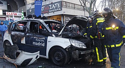 El resultado de los disturbios. Fuente: Marca.com