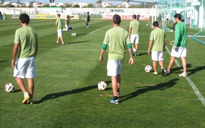 El Betis afronta hoy una doble sesión de preparación