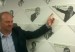 Pepe Mel en el Muro de la Fama del Betis - Foto Real Betis Balompié